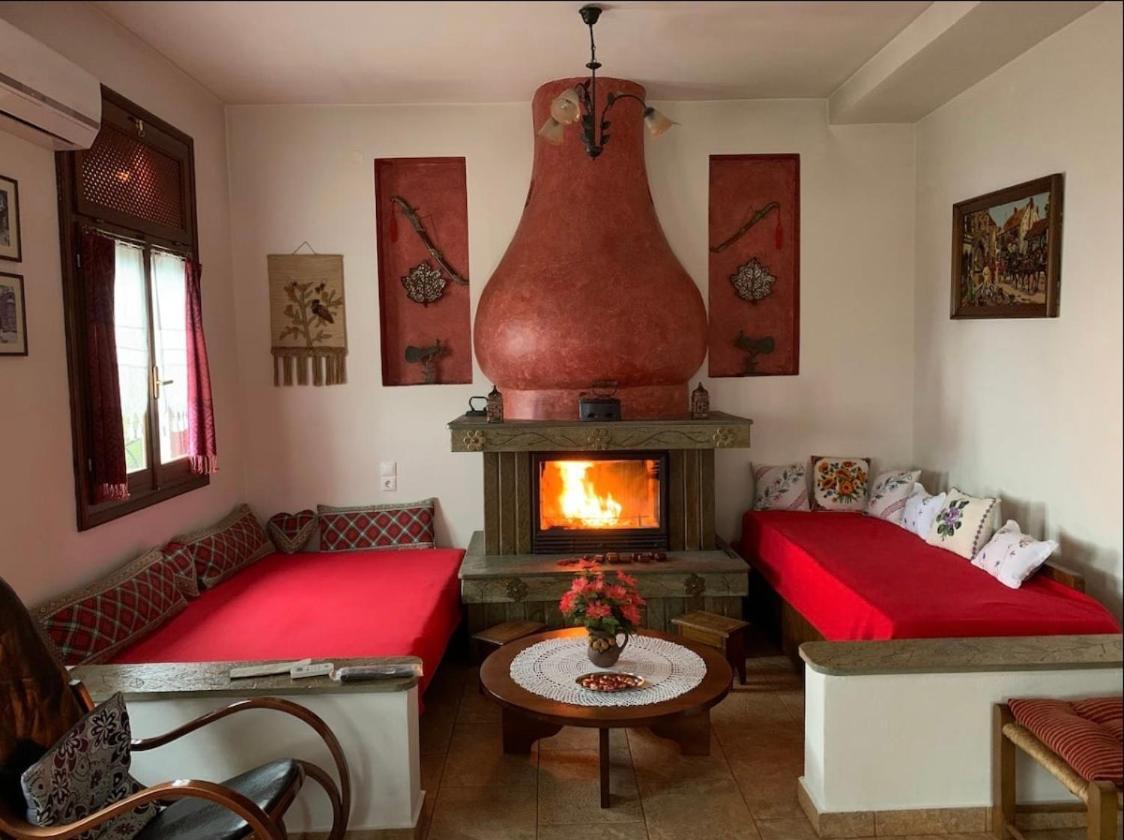 Η Θεα Traditional House マクリニツァ エクステリア 写真